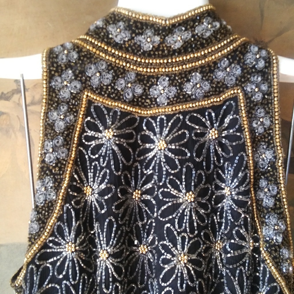 Sparkle in Beads & Embroidery Top